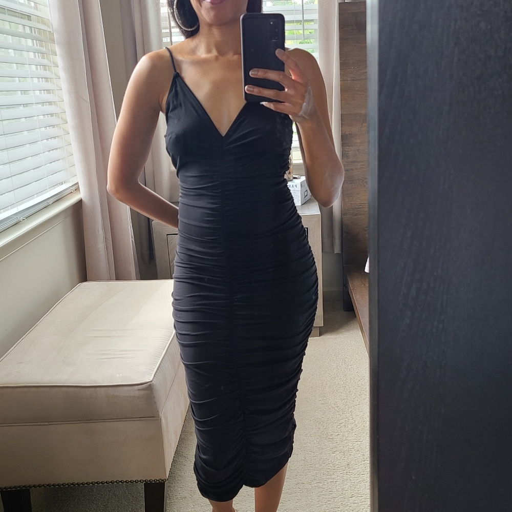 Shein Ruched Dress
